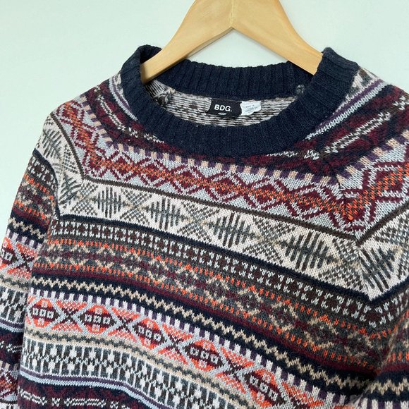 BDG Fair Isle Sweater - Picture 3 of 4